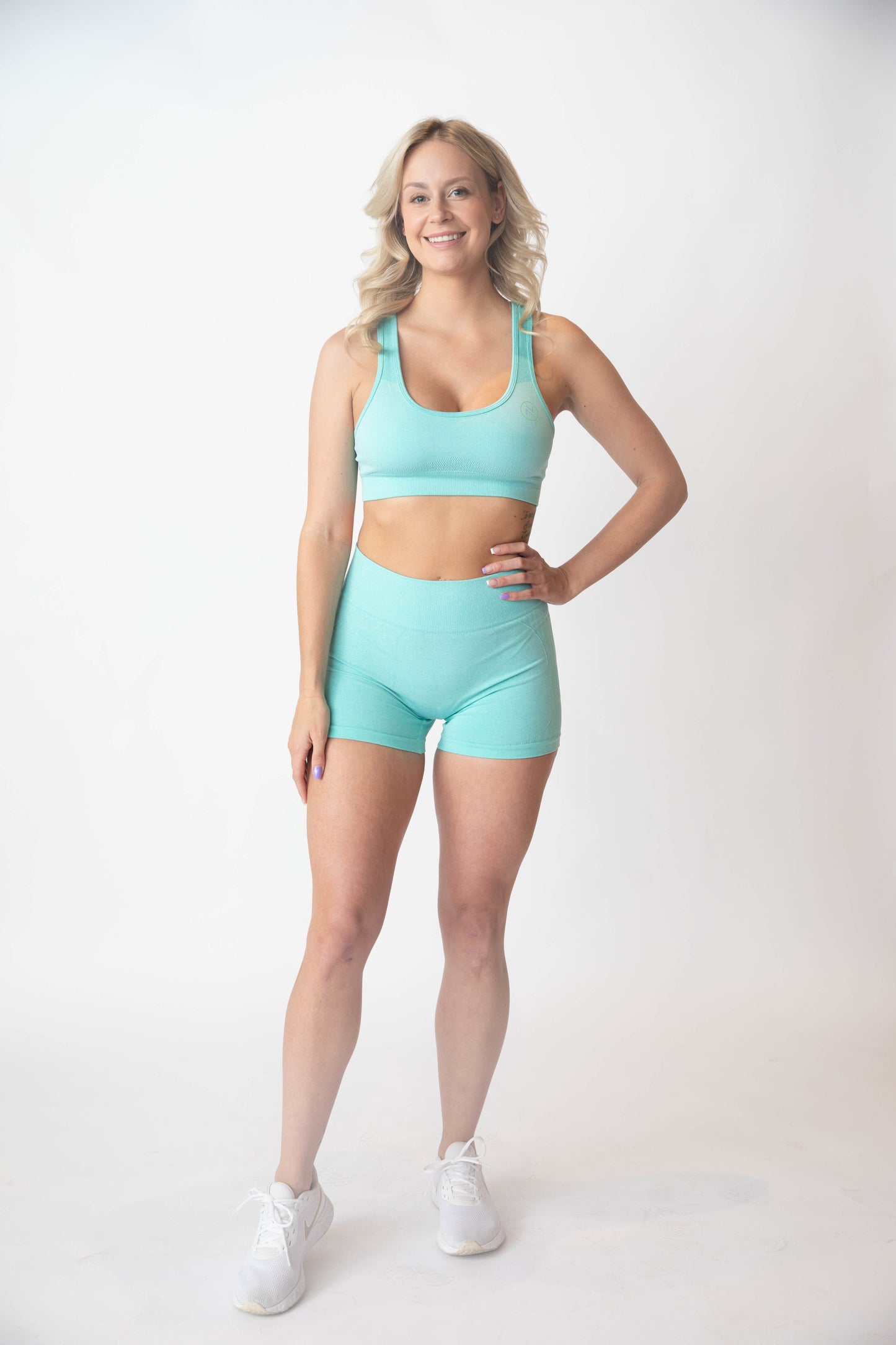 Tiffany Blue - Scrunch Butt Shorts
