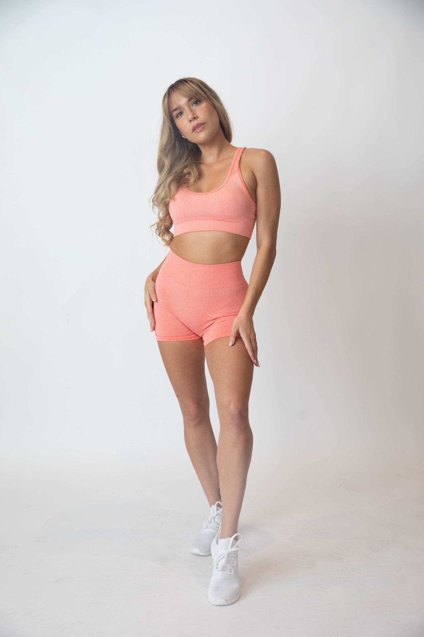 Coral - Sports Bra