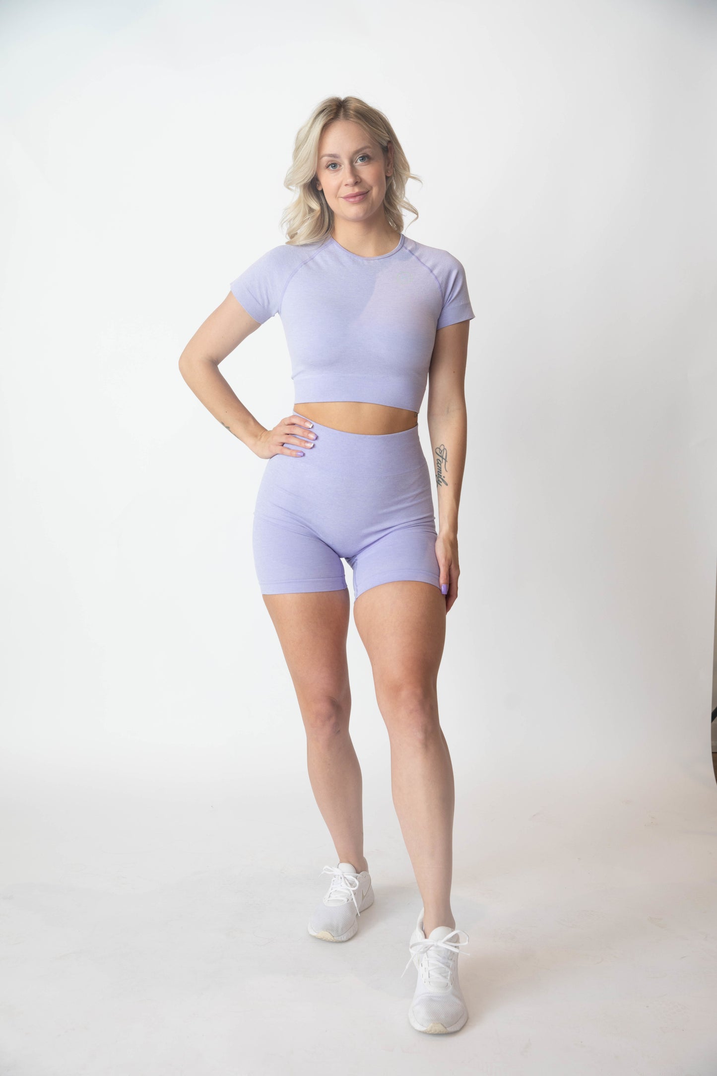 Lavender - Biker Shorts