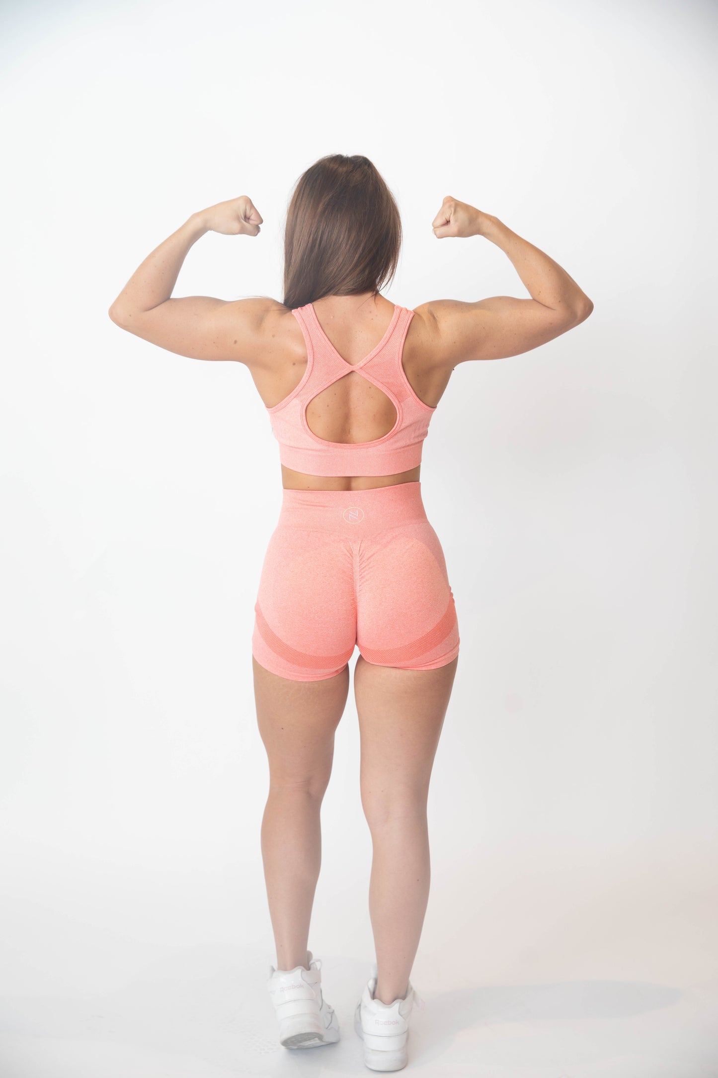 Coral - Scrunch Butt Shorts