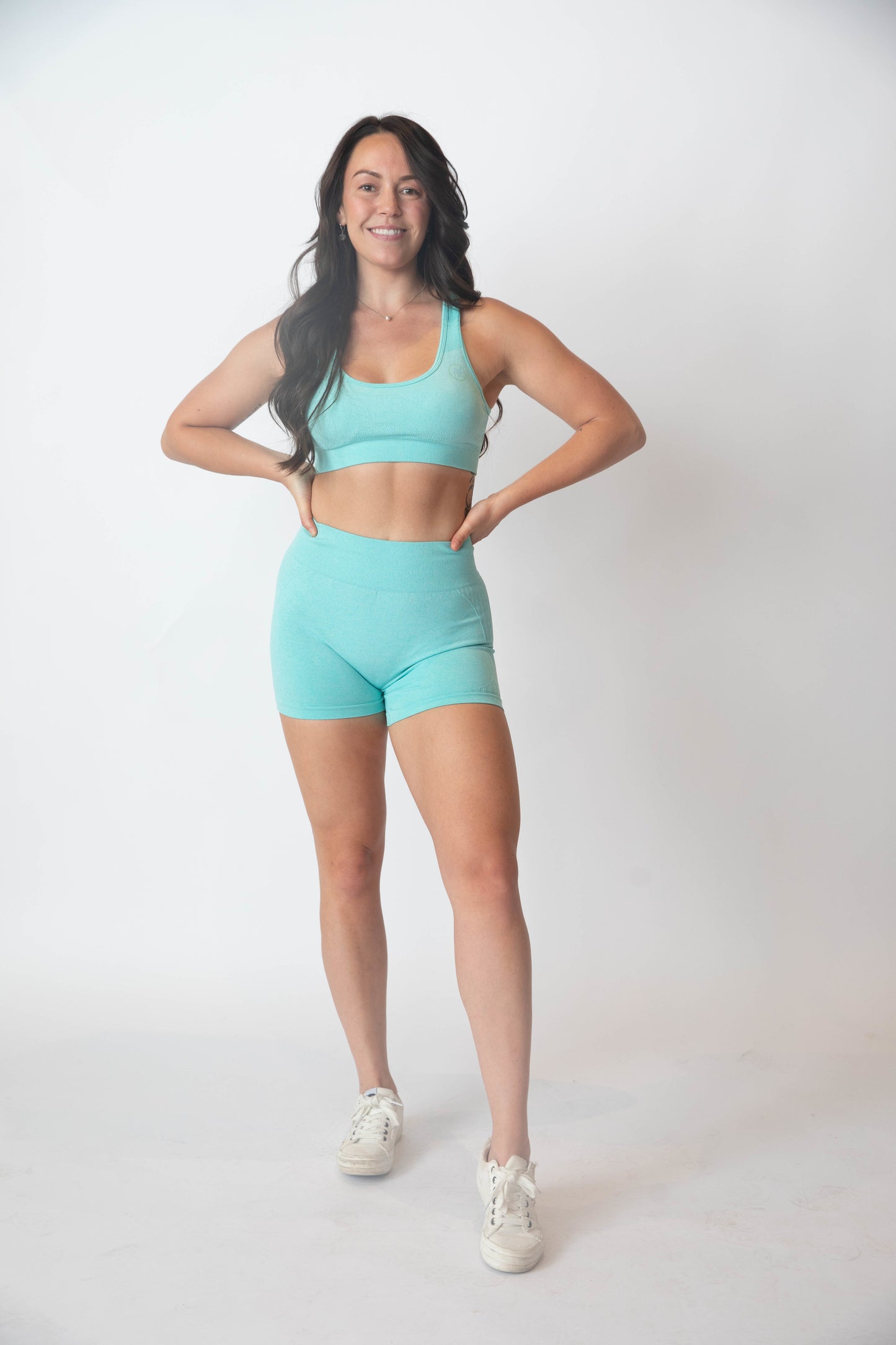 Tiffany Blue - Sports Bra