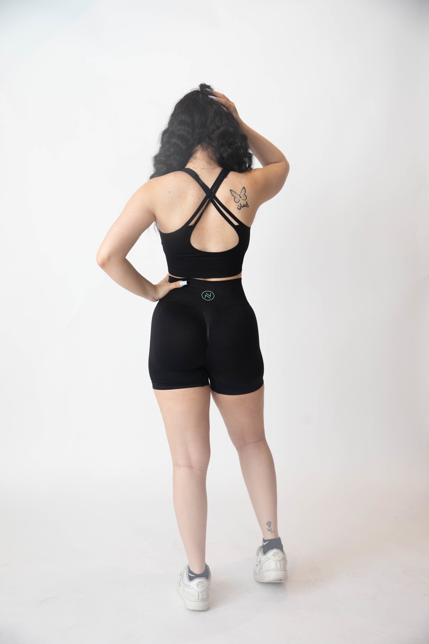 Black - Scrunch Butt Shorts
