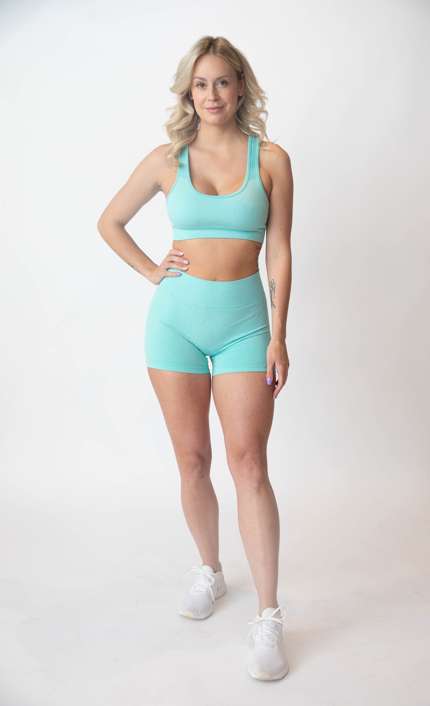 Tiffany Blue - Scrunch Butt Shorts