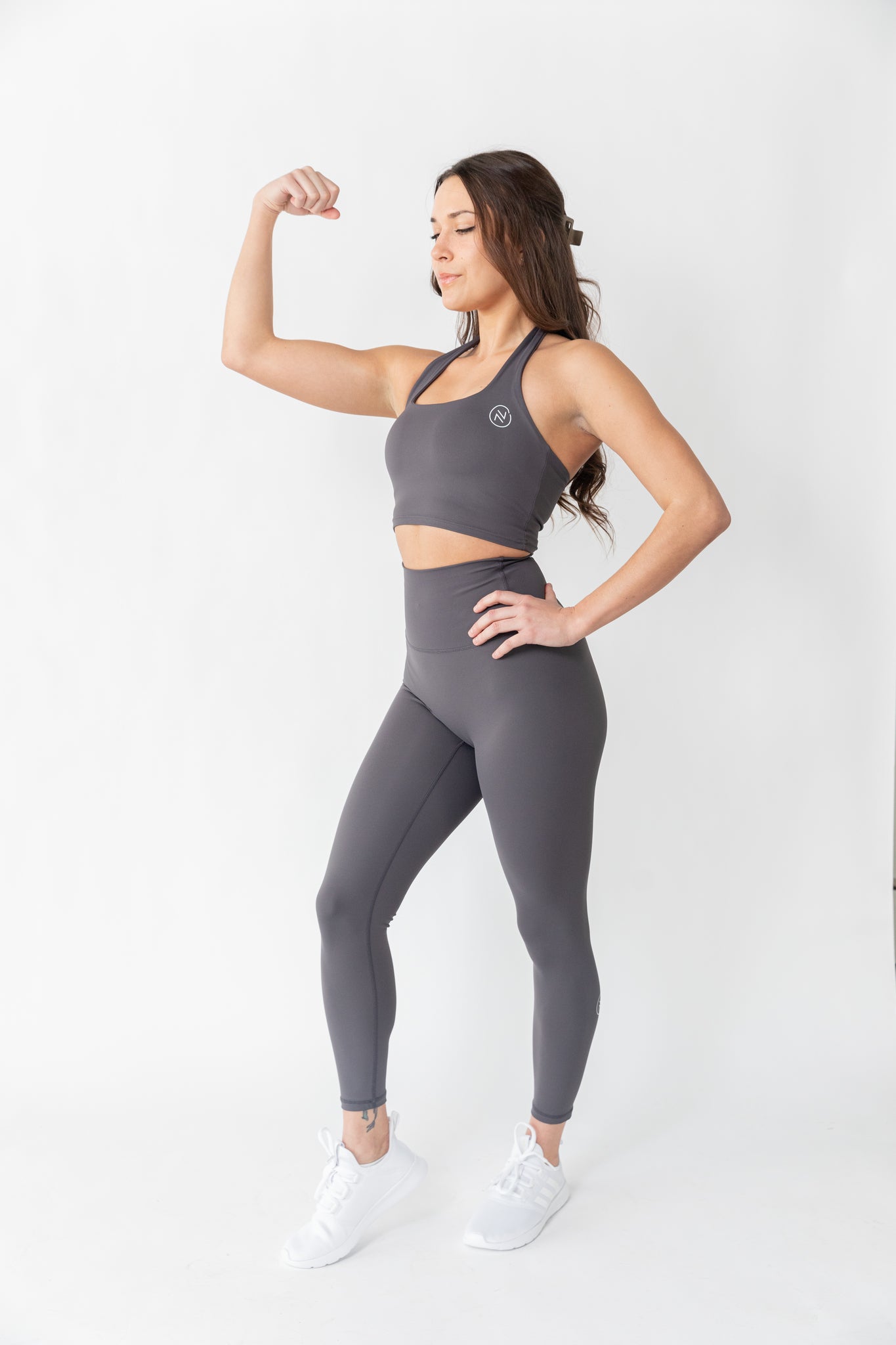 Brown Dusk - Sports Bra