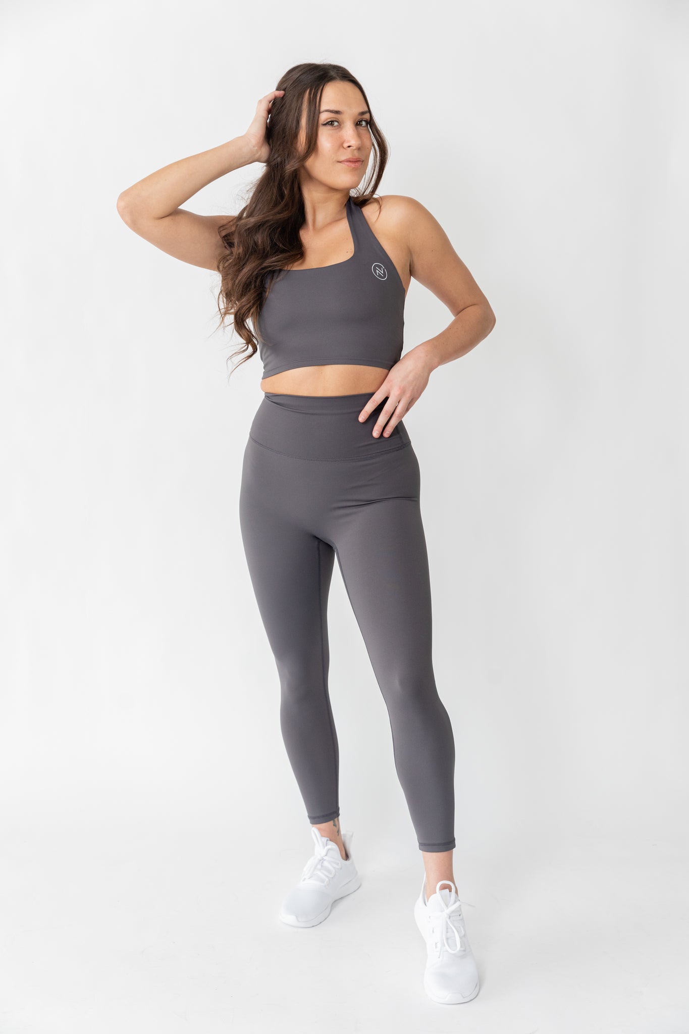 Brown Dusk - Sports Bra
