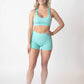 Tiffany Blue - Scrunch Butt Shorts
