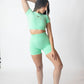 Green Apple - Crop Top