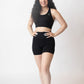 Black - Scrunch Butt Shorts