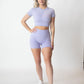 Lavender - Biker Shorts