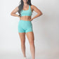 Tiffany Blue - Sports Bra