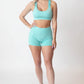 Tiffany Blue - Scrunch Butt Shorts