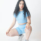Sky Blue - Crop Top
