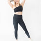Black - Sports Bra One Strap