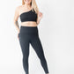 Black - Sports Bra One Strap