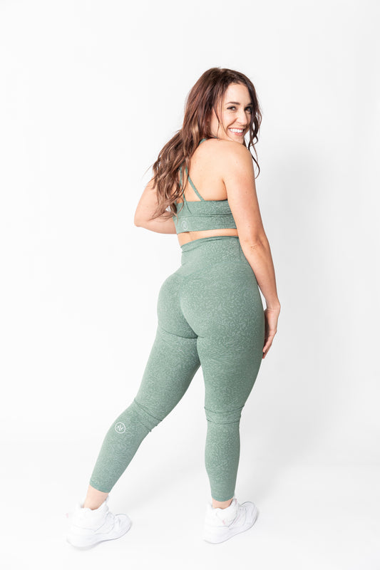 Green Camo - Leggings