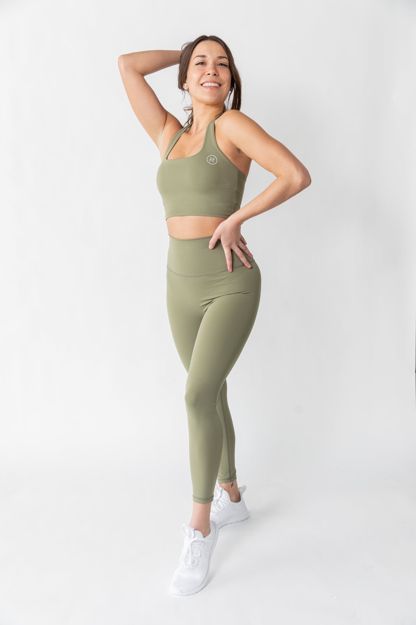 Olive Khaki - Leggings